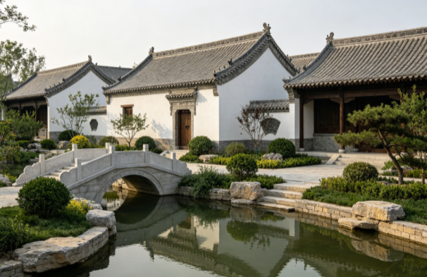 冠县古村落修缮项目完工，瑞虎建筑兼顾文物保护与乡村生态绿化